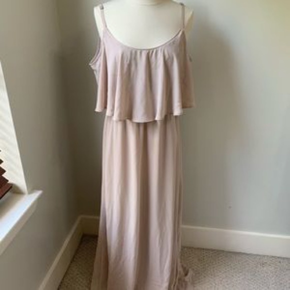 NWT Show Me Your Mumu Caitlyn Dress Beige XXL - Picture 4 of 10